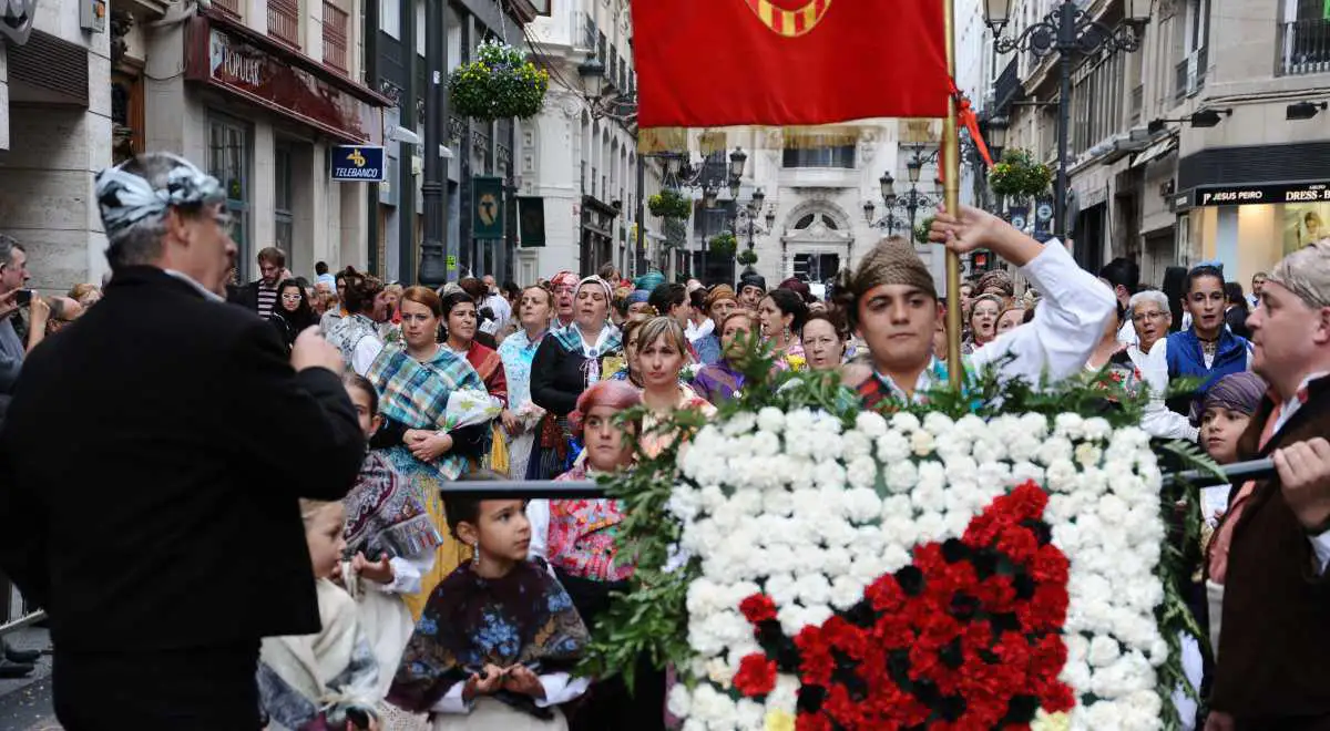 La ofrenda de flores